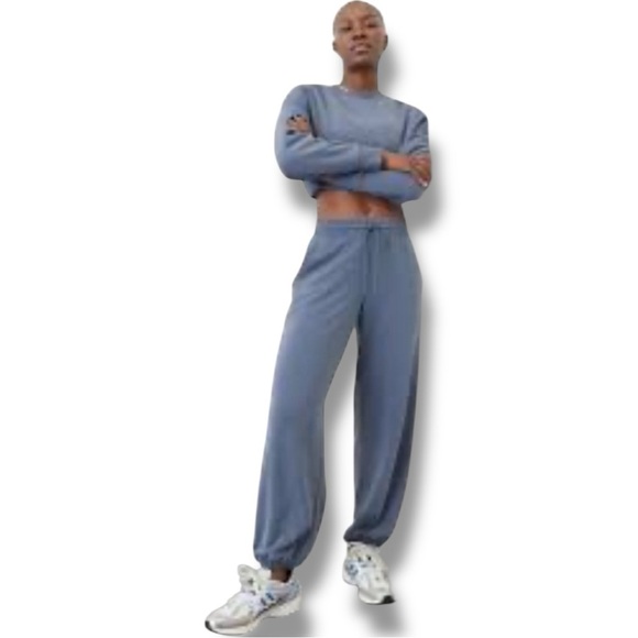 ATHLETA Seasoft Mid Rise Jogger - Shadow Blue XL Tall - Picture 1 of 11